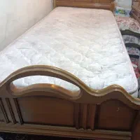 تخت چوبی تک نفره