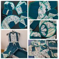 سرویس آشپزخانه دمکنی پیشبند و...|سفره، حوله، دستمال آشپزخانه|نیشابور, هفده شهریور|دیوار