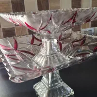 ظرف پذیرایی شیشه ای