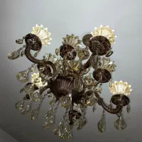 لوستر برنز 10 شاخه