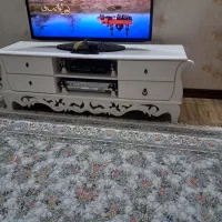 میزتلوزیون چوبی تمیز