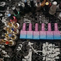 وسایل کاشت ناخن فروش فوری همه باهم|آرایشی، بهداشتی، درمانی|ملایر, |دیوار