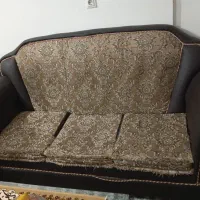 مبل ۷نفره دوره چرم خیلی با دوام هستن