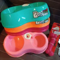 لوازم پت شاپ اسباب بازی و ظرف غذای سگ و گربه|لوازم جانبی حیوانات|بهشهر, |دیوار