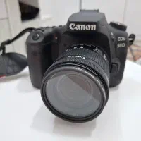 دوربین کنون 90dبا لنز۱۸-۵۵،رم۱۲۸،باطری زاپاس و.