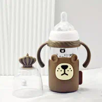 شیشه شیر کودک  وارداتی نی دار