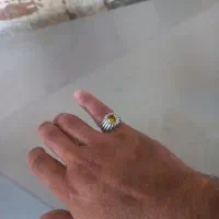 انگشتر مردانه نقره