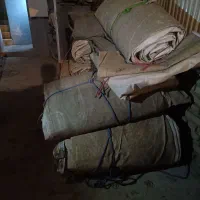 چادور برزنتی زمین تنیس کارکرده