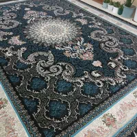 فرش ۱۲متری جفت زمینه سورمه ای|فرش|بجنورد, |دیوار