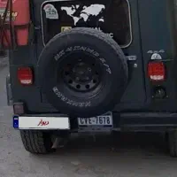 جیپ صحرا/مدل ۷۵/کولر دار/تمیز