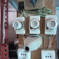 تابلو برق قدیمی .برای دکور .