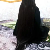 موی بلند بدون رنگ