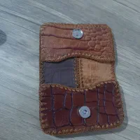 کیف پول چرمی دست دوز