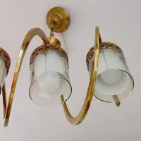 لوستر فنری مدرن بارنگ ثابت|لوستر و چراغ آویز|مشهد, عبادی|دیوار