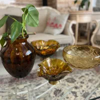 ظروف پایه برنجی