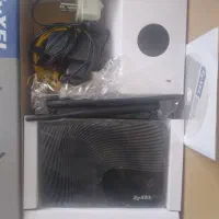 مودم  adsl وایرلس zyxel دو آنتنه|مودم و تجهیزات شبکه|سنندج, |دیوار