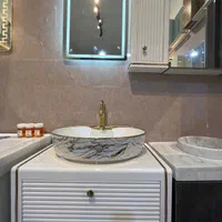 روشویی لوکس 4 تیکه طلایی 70(کارخانه)