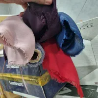 طاقه پارچه حریر لَخت ۵ رنگ