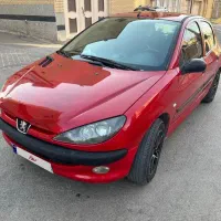 206 قرمز|خودرو سواری و وانت|مبارکه, |دیوار