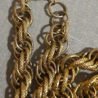 گردنبند طنابی و دستبند ایتالیایی بدل طرح طلا|بدلیجات|تهران, آسمان|دیوار