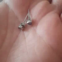زنجیر گوشواره نقره
