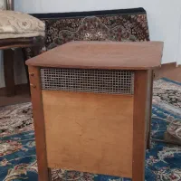بخاری برقی چوبی قدیمی سالم