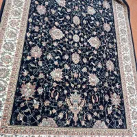 فرش سورمه ای