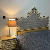 سرویس تخت دو نفره چوب راش