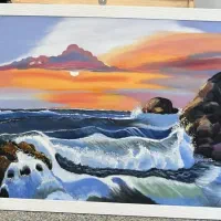 تابلو رنگ روغن