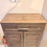 جاکفشی چوبی ۵ طبقه به همراه کشو