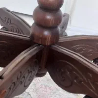 لوستر چوبی کلاسیک و زیبا