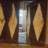 درب حیاط آهنی