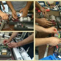 آموزش باطری خورشیدی دوربین مدار بسته کرکره و...