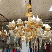 طرح تعویض لوستر کهنه با لوستر نو|لوستر و چراغ آویز|تبریز, |دیوار