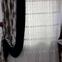 پرده پذیرایی آشپز خانه و اتاق خواب