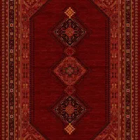 فرشهای قرمز سنتی بلوچ سایز