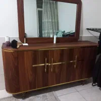 جاکفشی .کنسل واینه ومیز تلوزیون با تلوزیون۴۹x|جاکفشی، کمد، دراور|اندیشه, اندیشه فاز ۵|دیوار
