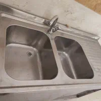 سینک صنعتی ( تمام استیل نگیر)|کافی‌شاپ و رستوران|قم, پردیسان|دیوار