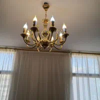 فروش لوستر طلایی