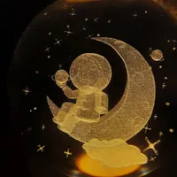 گوی شیشه ای چراغ خواب