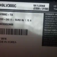 تلوزیون ال جی ۴۹ اینج کره ایی ماهواره دارمنوفارسی