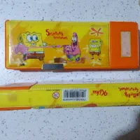 دو عدد جامدادی کتابی با طرح بآب اسفنجی|لوازم التحریر|بابل, |دیوار