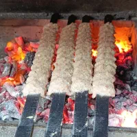کباب پیچ منقل دار