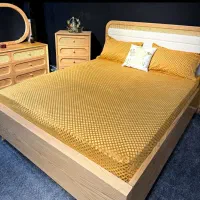 روکش مخملی تخت خواب|رختخواب، بالش، پتو|نقده, |دیوار