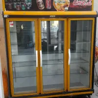 یخچال سه درب زرد