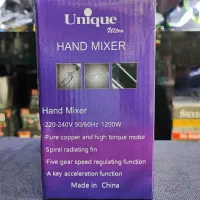 همزن برقی دستی همزن مخلوط کن ۱۲۰۰ وات یونیک Unique|خردکن، آسیاب، غذاساز|تبریز, |دیوار