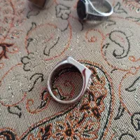انگشتر مردانه اب کاری طلا دستبند و‌ گردنبند|جواهرات|شیراز, شهرک بزین|دیوار