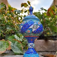 ظرف میناکاری روی مس
