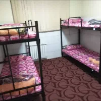 تخت فلزی ۲طبقه باتشک