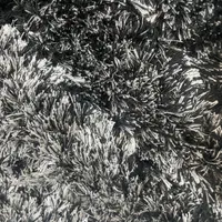 فرش شگی پرز بلند بزرگمهر ۶ متری مشکی طوسی|فرش|آفتاب, |دیوار